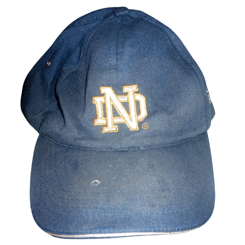 Notre Dame Fighting Irish HeadShot Hat Navy Leahy's Lads Groom